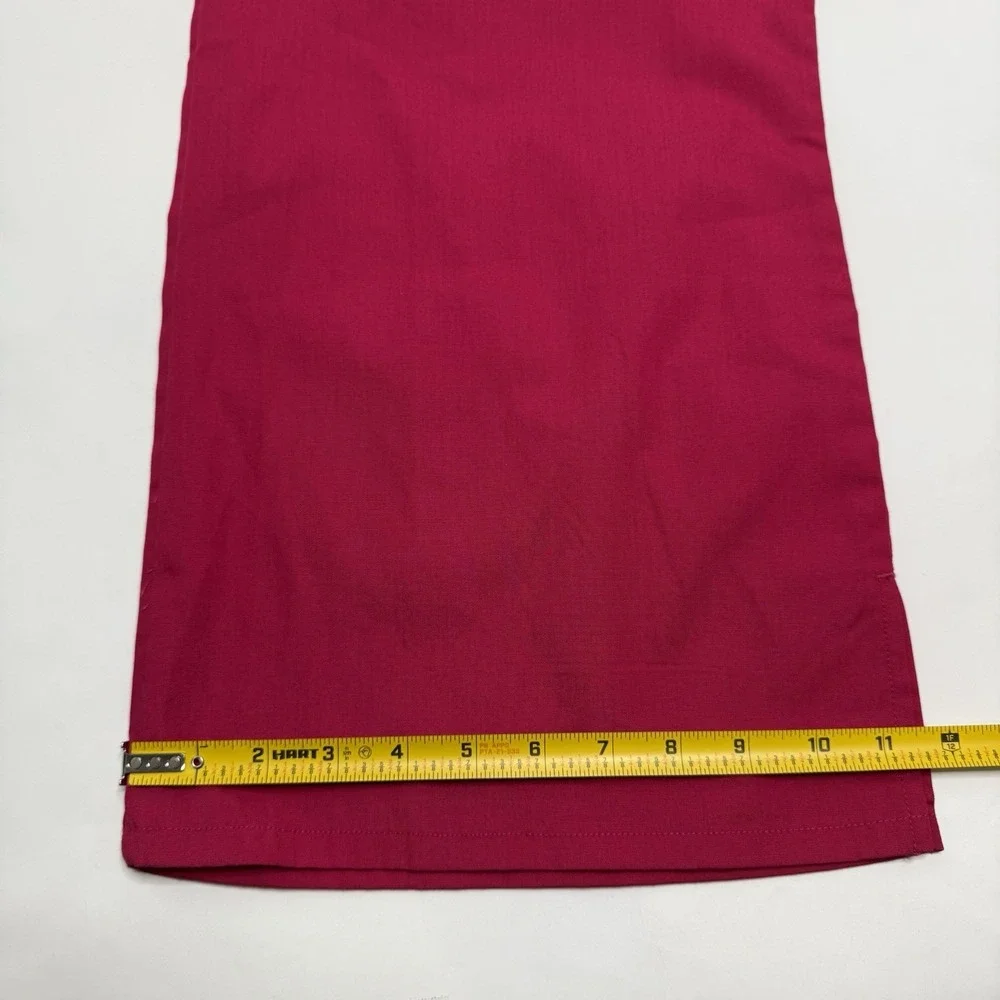 Cherokee Scrubs Pants Pink Womens 2XL Drawstring Raspberry‎ 4101 Modern Classic